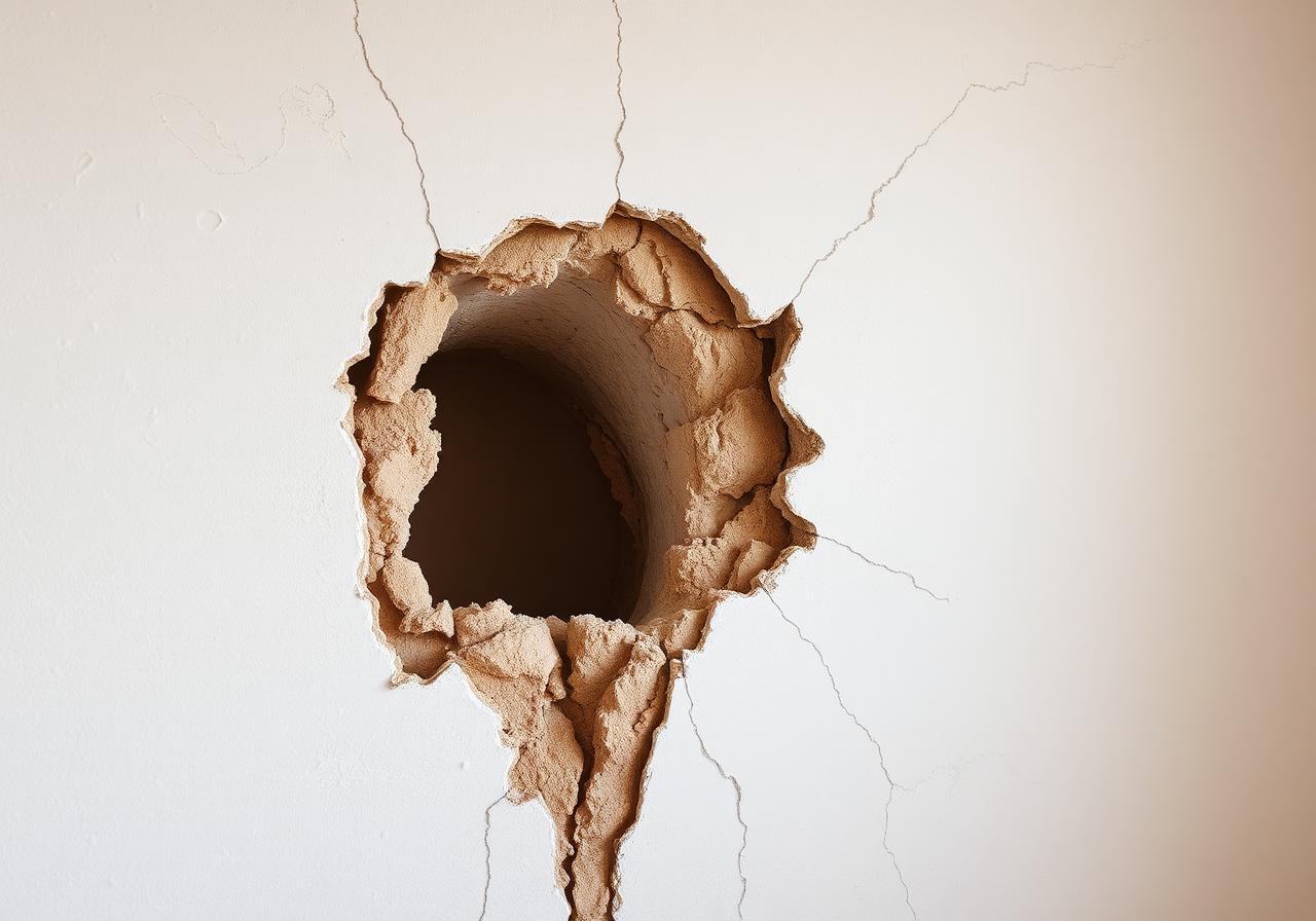 Drywall Repair before